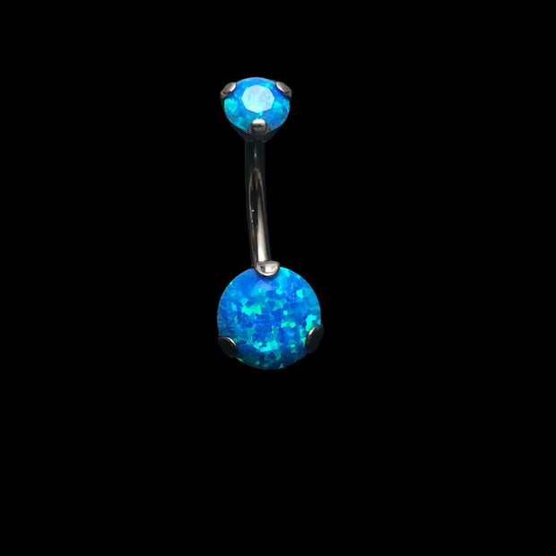 Bauchnabelpiercing "Intensive Opal" 50 Shades of Blue